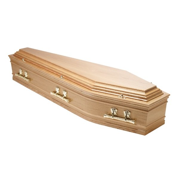 Traditional raised Lid Coffin | Compare The Coffin UK