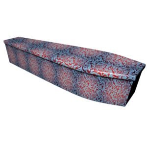 Tribal Print Printed Wooden Coffin