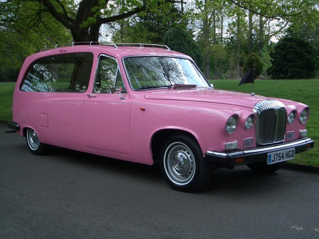 pink hearse